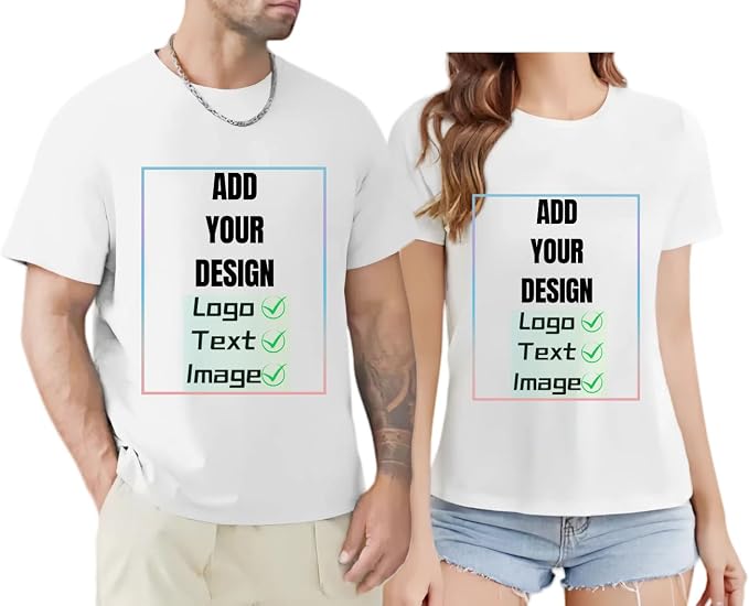 Camiseta Personalizada — Estampa nas Costas